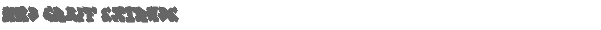 Sample characters Mwd Graff Font